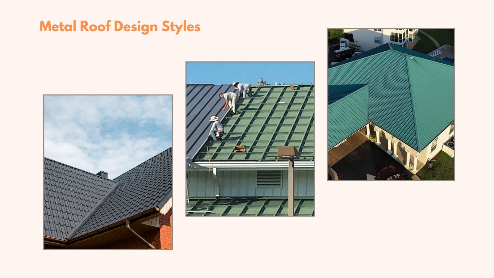 Metal Roof Design Styles