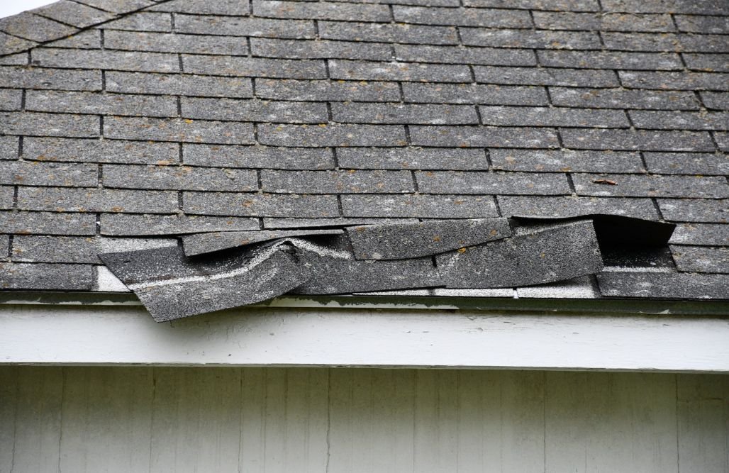 Visible Signs of roof Damage