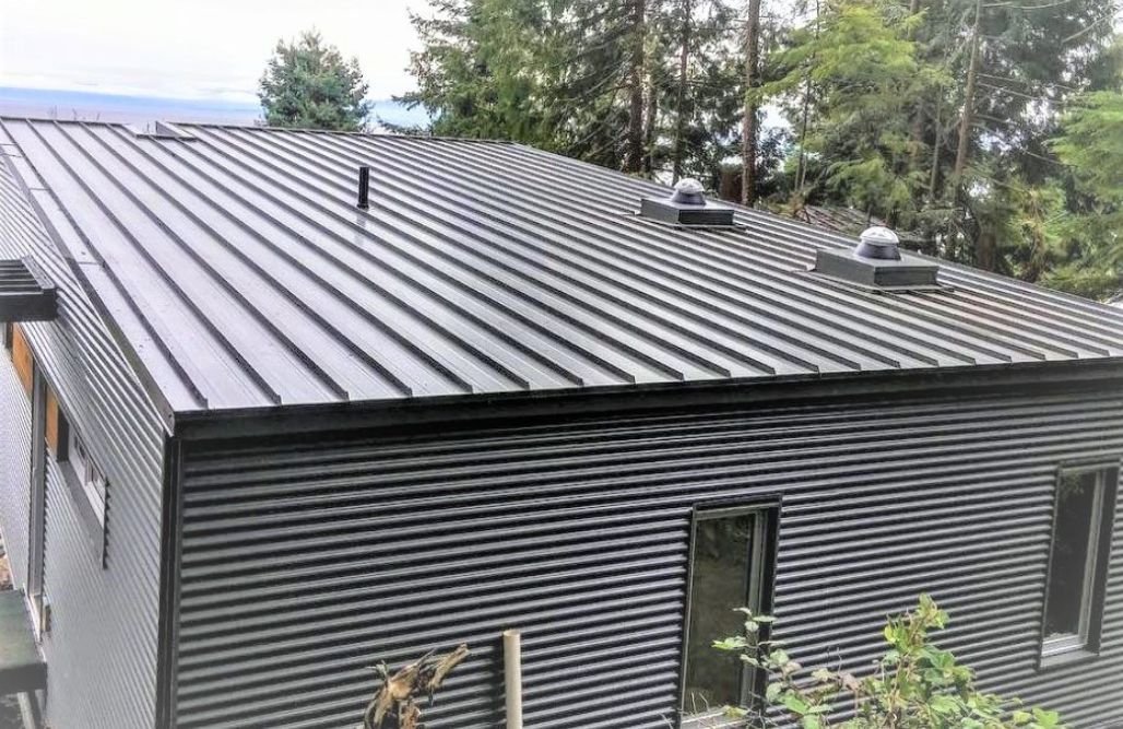sheet metal roof
