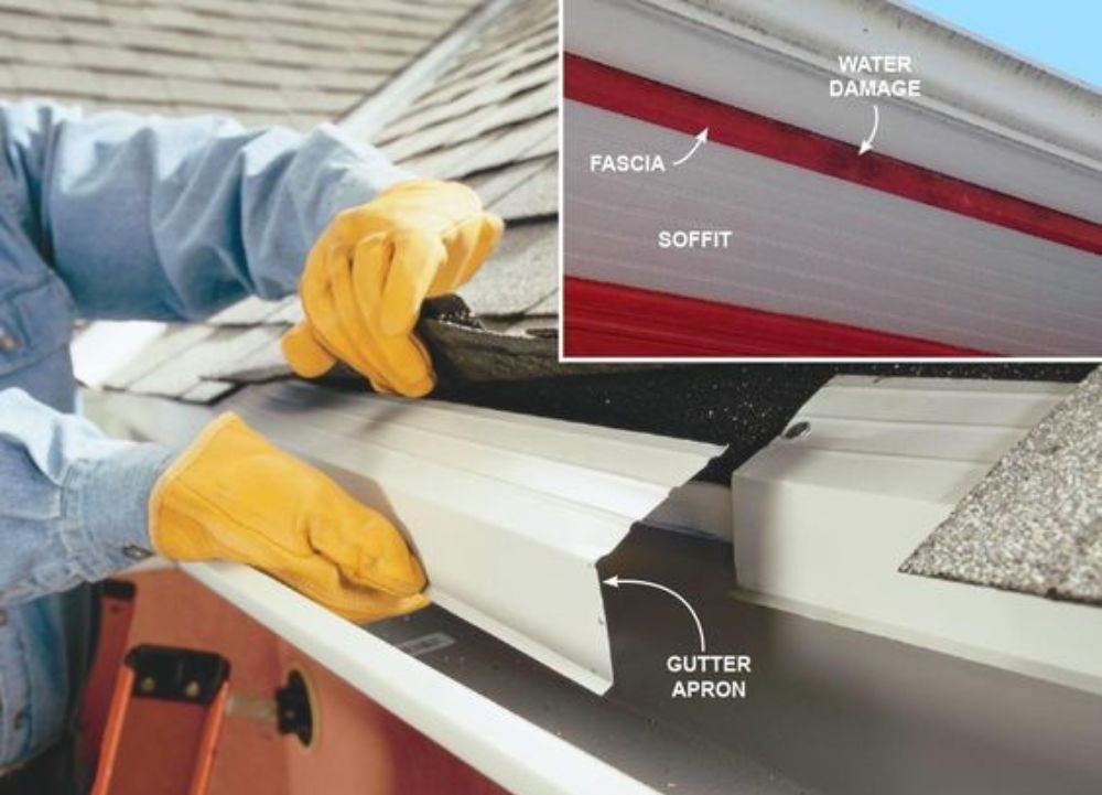 Add Flashing to The Gutters