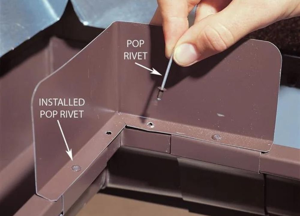Attach the Sections with Rivets