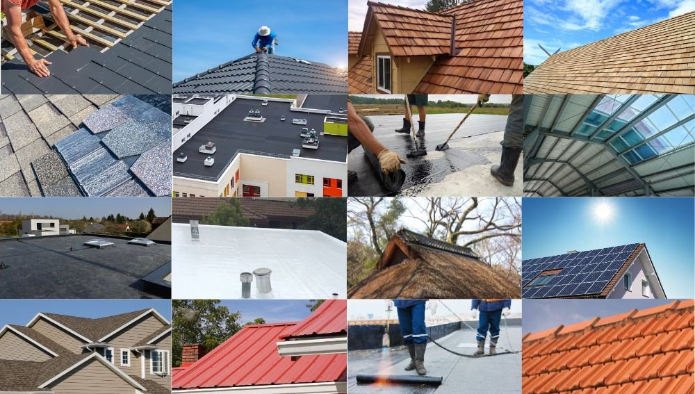 Types of roofing