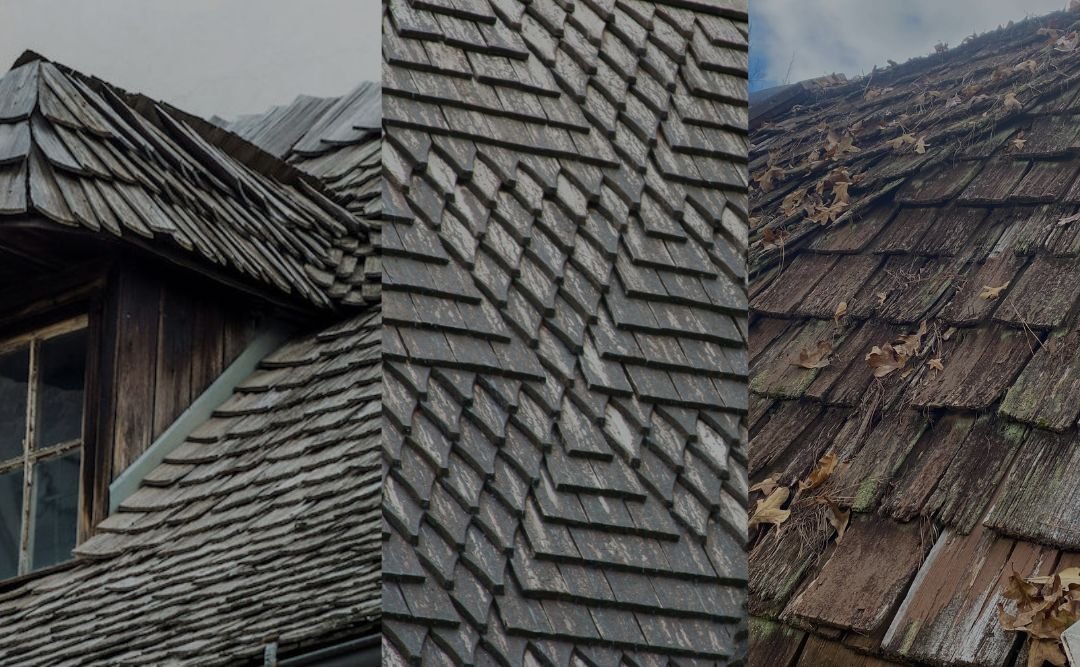 What prompted the English settlers of the 12th century to introduce wood shingles