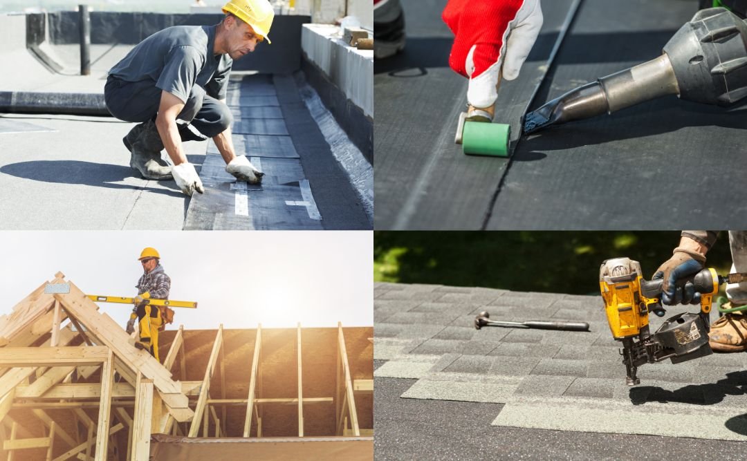 What were the first roofing materials’ advantages and disadvantages